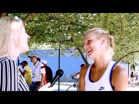 Sofya Zhuk Interview US Open 2015