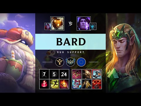 Bard Support vs Taric - EUW Challenger Patch 25.08