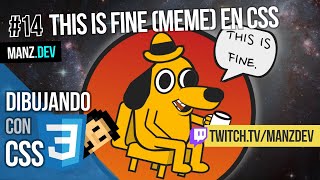This is fine (Meme) con CSS
