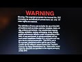 20th Century Fox Warning Screen