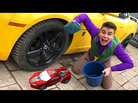 Mr. Joe on Opel Vectra OPC VS Yellow Man on Toy Cars VS Crocodile ATTACKED Wheels Car for Kids Video