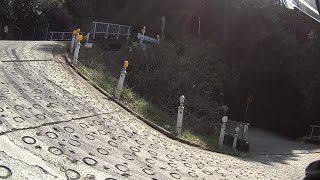 【日本一急勾配な国道】これが国道！？超ド級の急坂をバイクで登る！【ヤマハYZF-R25モトブログ】