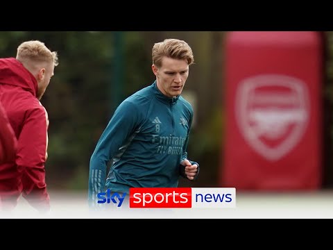 Arsenal captain Martin Odegaard fit to train ahead of Champions League clash with Bayern Munich