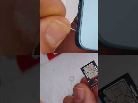 how to put a sim card in Redmi Note 14 #smartphone #tech