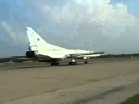Tupolev Tu-22M3 Backfire Using It ALL - Near Miss