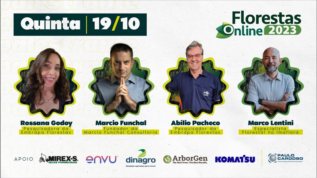 Florestas Online 2023 - Quarto dia de palestras