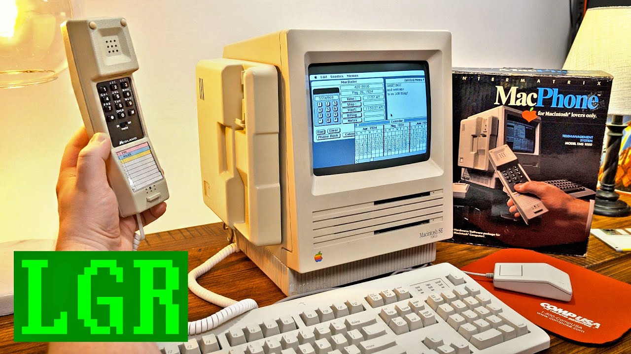 Das MacPhone von 1984 für Apple Macintosh-Computer