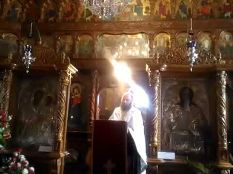 Predica pr. ZENOVIE, MAN. NECHIT, 25.03.2019