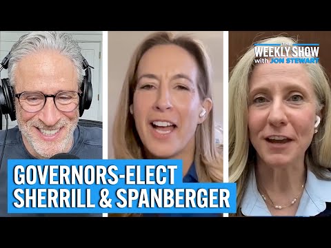 Governors-Elect Sherrill & Spanberger On Winning & Governing | The Weekly Show with Jon Stewart