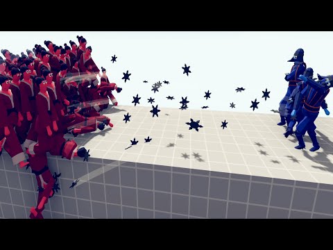 3x SENSEI GOD vs 100x UNIT - Totally Accurate Battle Simulator TABS