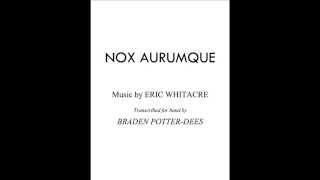 Nox Aurumque for Band