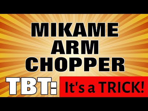 Mikame Arm Chopper - Blade Goes Right Thru Hand - MagicTricks.com