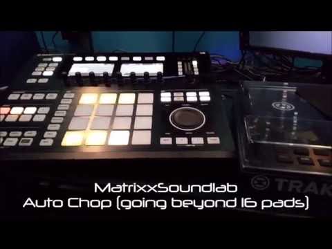 Auto Chop beyond 16 Pads with a midi controller