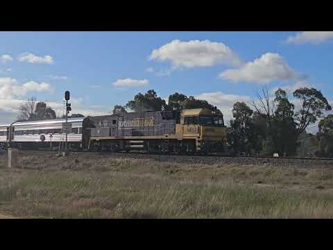 1AM8 JBRE The Overland to Melbourne, 1520, 28/7/24, Ararat South VIC