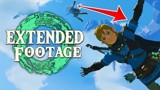 Some Extended Zelda Tears of the Kingdom Gameplay Clips! (+ New Art)