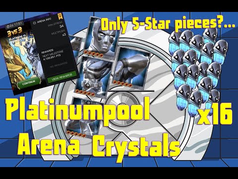 Platinum Is Unbreakable Arena Milestone x16 Fabulous Crystals