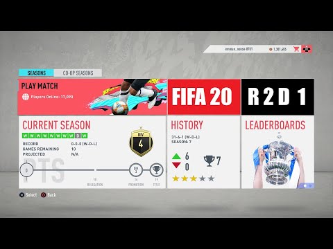 Fifa 20 Online Seasons Gameplay, Division 4 #8.