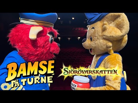 Bamse och Sjörövarskatten - Bamse på turné