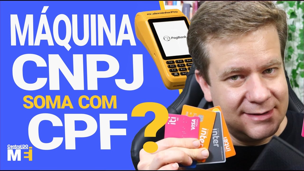 SOMAR AS VENDAS NO CARTÃO CPF + CNPJ NA DECLARAÇÃO DO MEI?