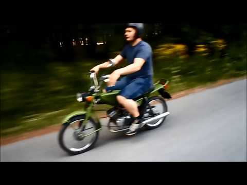 Riga Riders - The Restauration Project: Moped ''Delta'' (Riga-24) 1989