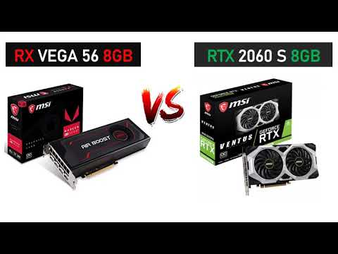 RTX 2060 Super 8GB vs RX VEGA 56 8GB - i7 9700K - Gaming Comparisions