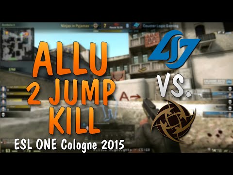 Allu 2 KQLY shots vs CLG  - ESL ONE cologne 2015