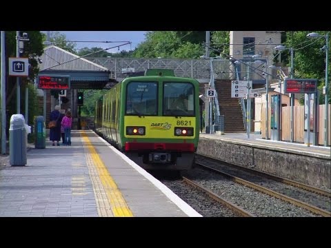 Dart Train number 8621 - Malahide Station, Southbound