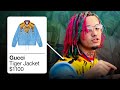 LIL PUMP OUTFITS IN GUCCI GANG ESKETIT KEPT BACK