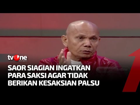 Saor Siagian: Persidangan Susi jadi Peringatan bagi para Saksi | Apa Kabar Indonesia Malam tvOne