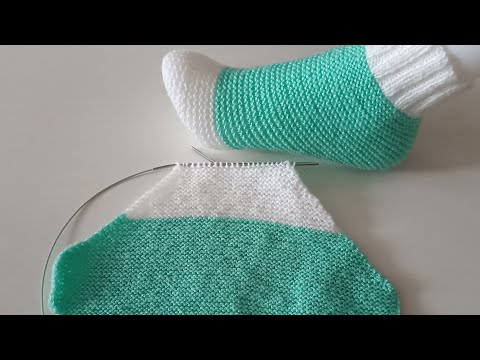 Knit super easy socks very quickly