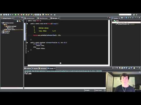 Programming For Beginners In Java 17 Boolean Values