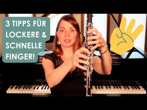 Mit diesen 3 Tipps verbesserst Du SOFORT Deine Fingertechnik | KREATIV KLARINETTE LERNEN