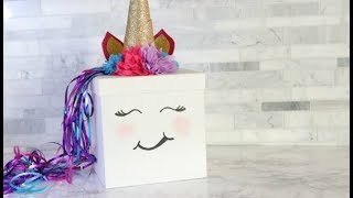 Unicorn Valentines Day Box Idea