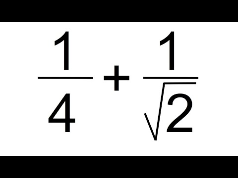 CÓMO SUMAR FRACCIONES CON DISTINTO DENOMINADOR. Con raíces. Matemáticas Básicas