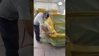 Painting the 1971 Porsche 911T 1
