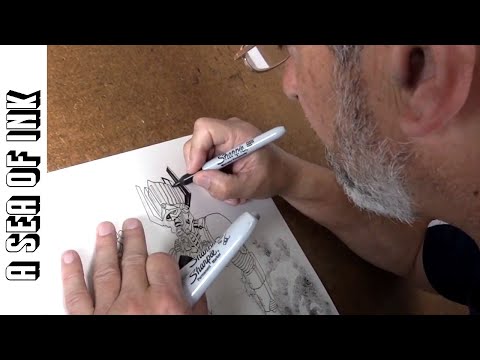 Eduardo Risso (100 Bullets, Fulù) Drawing for 39 Minutes Straight!