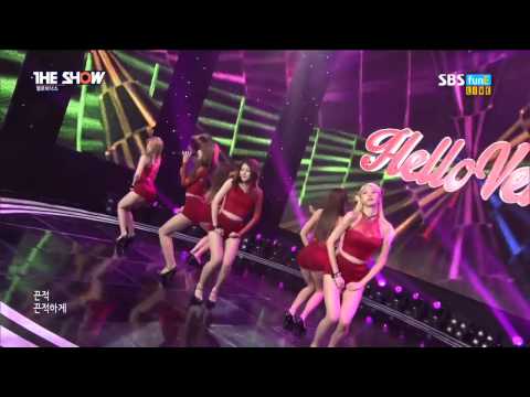 141125 Hello Venus- Sticky Sticky @ THE SHOW