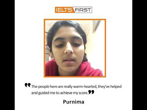 IELTS First Review by Purnima