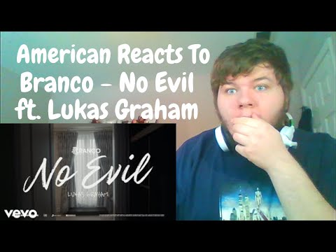 American Reacts To | Branco - No Evil ft. Lukas Graham | Danish Rap