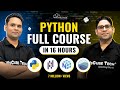 PYTHON Full Course For Beginners In 16 Hour With Projects Questions Learn Python Tutorial