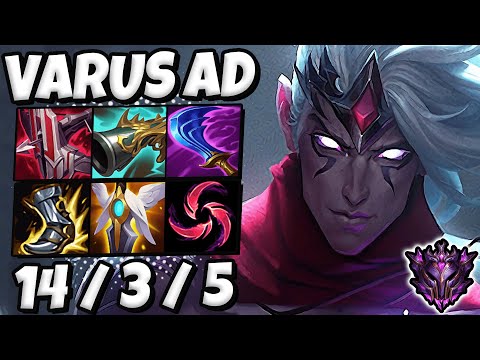 Varus vs Jinx [ ADC ] Lol Korea Master Patch 11.23 ✅