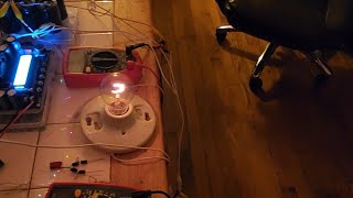 😲Must See! Point Source Over Unity Wireless Tesla Power Motor & Bulb & Led All Run From 11W Scaler⚡️