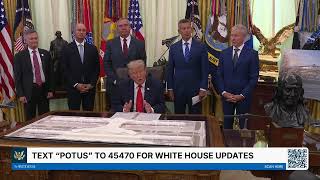 President Trump Makes an Announcement with the Secretary of Transportation