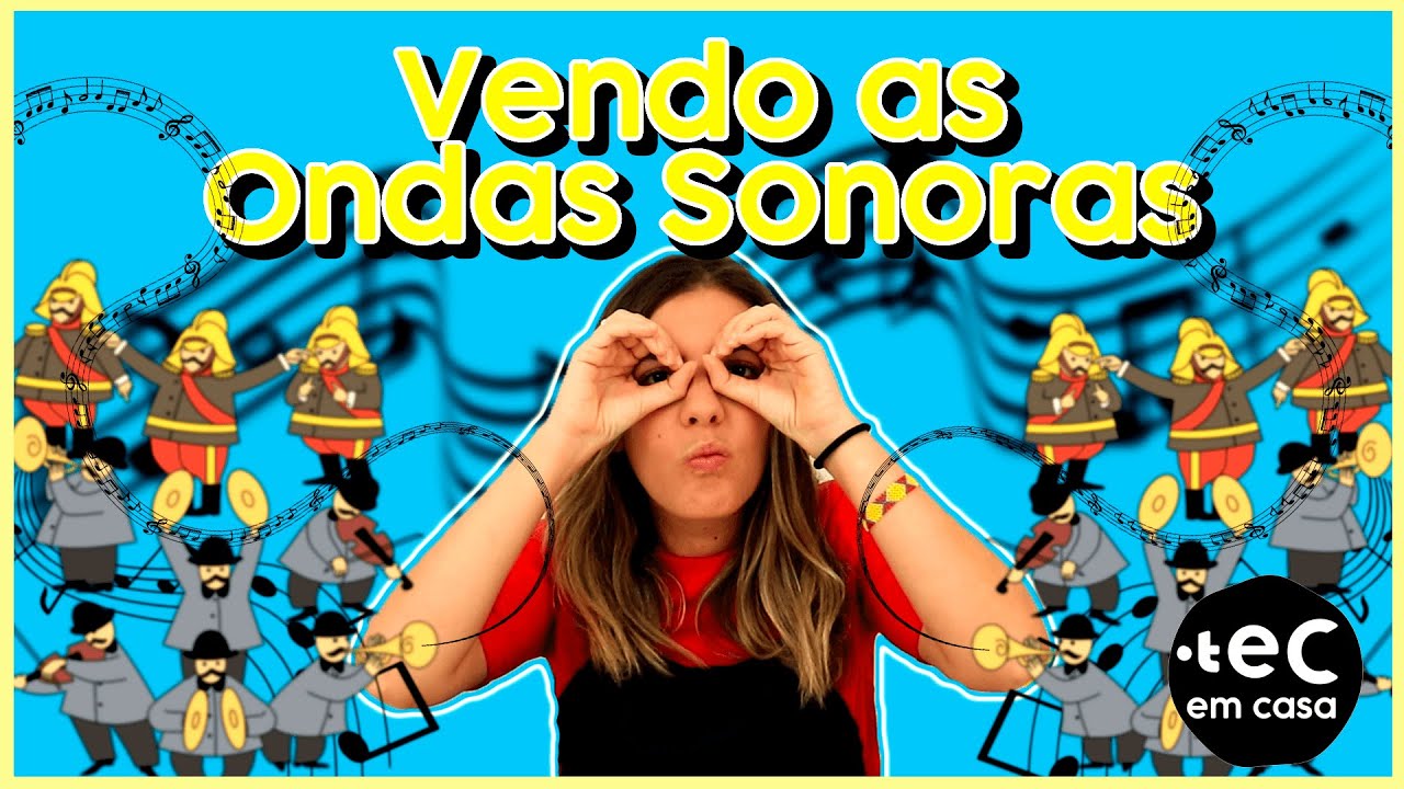 VENDO AS ONDAS SONORAS 🎼 | Aprenda a construir objeto para VER o som!