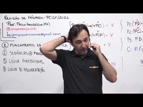 Revisão de véspera - PC DF - RLM - Paulo Henrique - Agora Eu Passo (AEP)