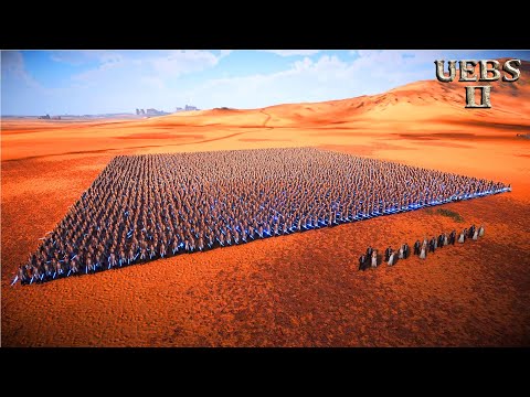 HEROES RESCUE LEONIDAS FROM 2,000,000 ZOMBIES | Ultimate Epic Battle Simulator 2 | UEBS 2