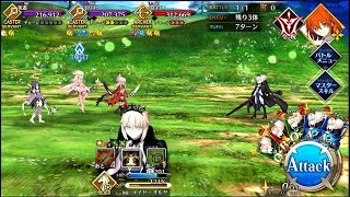 【FGO】復刻プリヤコラボ高難易度(プリズマ☆ライブ！)　メイド王擬似単騎【Fate/Grand Order】