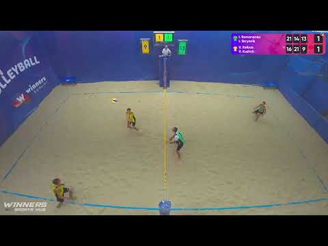 07:00 I. Romanenko / I. Skrynnik - V. Kelbas / V. Kushch 28.08.2022 | Winners Beach Volleyball