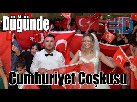 Düğünde Cumhuriyet Bayramı Coşkusu {--- www.dogrufilm.de ---}
