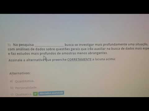 Resolvendo Questões de ADM, Matéria Marketing. Pesquisa Qualitativa